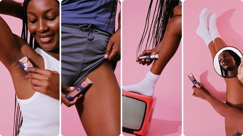 Damska Maszynka do Golenia Miejsc Intymnych Golarka do Ciała Nóg Shavy Star na Arena.pl