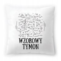 Poduszka Dla Tymona Na Urodziny Ze Zdjęciem Na Prezent Biała 40X40 Cm