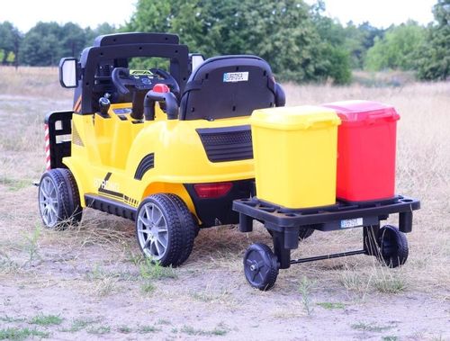 WÓZEK WIDŁOWY Z PRZYCZEPĄ, PILOTEM/ WH101 na Arena.pl