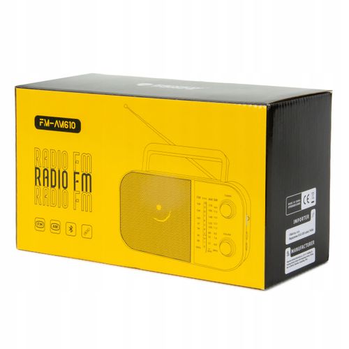 Radio baterie AM, FM Renew Force RADIO PRZENOŚNE BLUETOOTH DO KUCHNI USB na Arena.pl