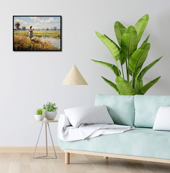Plakat 55x40cm Wiejski Spokój zdjęcie 4