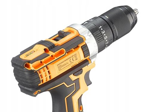 UDAROWA WIERTARKO WKRĘTARKA AKUMULATOROWA 2xAKU 20V BITY NASADKI na Arena.pl