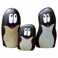 Krety ogrodowe zestaw 3 sztuki figurki ozdoby