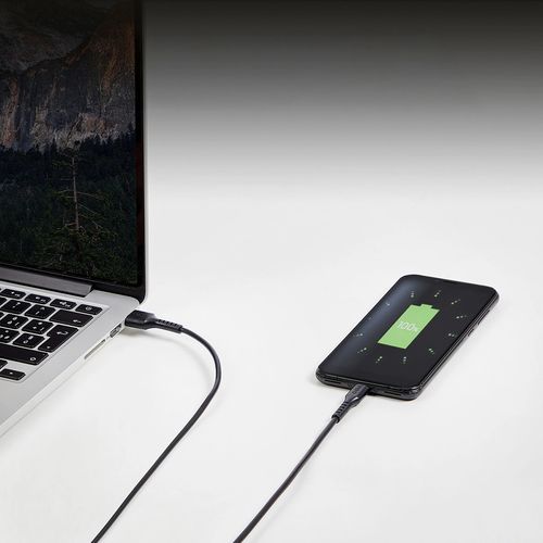Kabel przewód USB-A - Micro-USB 2m - czarny na Arena.pl