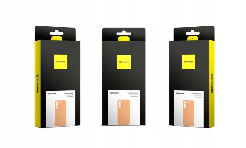 Spacecase Silicone Case Galaxy S22 Orange zdjęcie 11