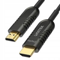 2 x Kabel HDMI-HDMI 12m 2.0 4K 60Hz Unitek optyczny Y-C1076BK