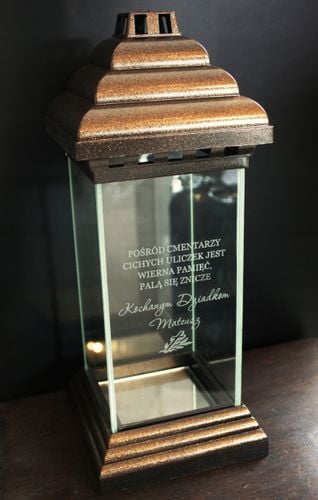 ZNICZ z grawerem dla Mamy Wszystkich Świętych na Arena.pl