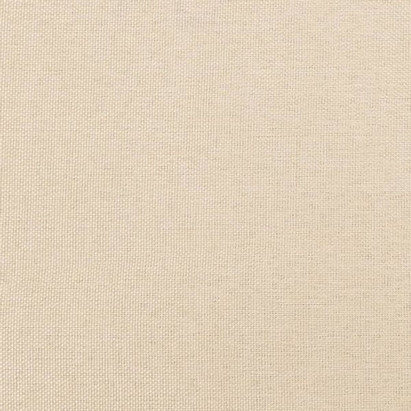 Emaga Rama łóżka, kremowa, 90 x 200 cm, tapicerowana tkaniną zdjęcie 8