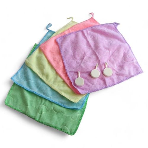 Ściereczka z Mikrofibry 25x25 z Haczykami 5szt na Arena.pl