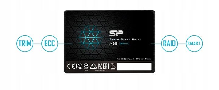Dysk SSD Silicon Power A55 256GB 2.5 SATA3 3D NAND zdjęcie 6