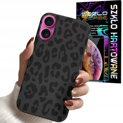 ETUI CASE DO IPHONE 16 - PANTERKA WZORKI MODNE WZORY OBUDOWA + SZKŁO na Arena.pl