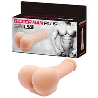 Penis Z Dziurką Analną 4W1 - Bigger Man Plus 9,5"