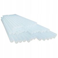 Mocny KLEJ do PISTOLETU na GORĄCO termotopliwy BEZBARWNY wkłady 11x300