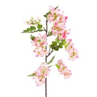 Kwiat sztuczny wisteria NATU jasnoróżowy x6