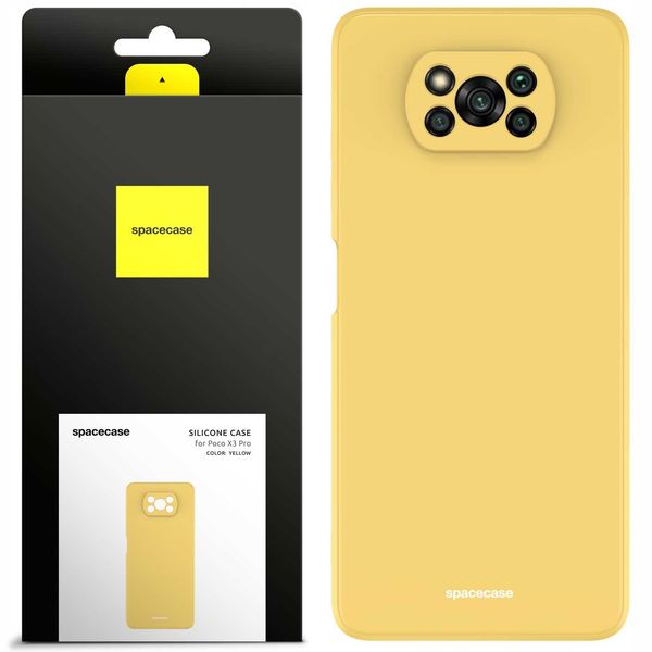Spacecase Silicone Case Poco X3 Pro/Nfc Yellow zdjęcie 1