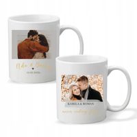 Kubek z nadrukiem PREZENT na WALENTYNKI