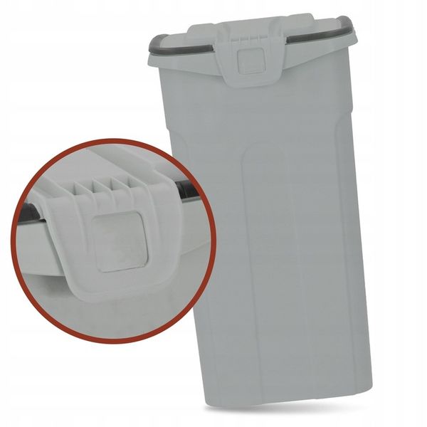 Barry King Pojemnik na suchą karmę 16l Szary zdjęcie 9