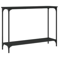 Stolik konsolowy, czarny, 101x30,5x75 cm