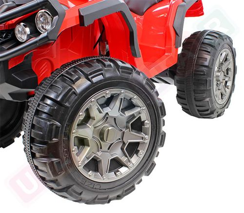 Quad na akumulator: Quad MUD biały na Arena.pl