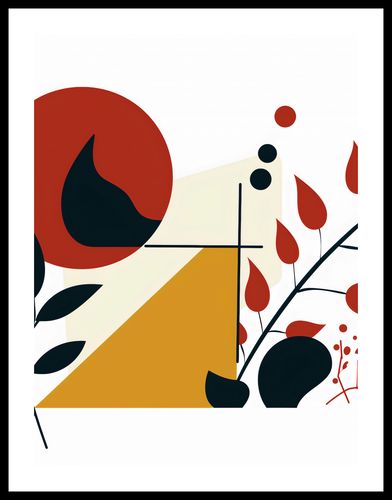 Plakat 75x100cm Ogień i Flora na Arena.pl