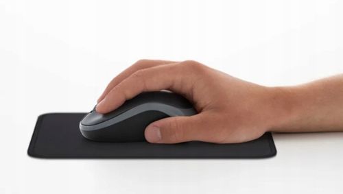 Myszka Bezprzewodowa Logitech M185 Czerwona USB 2.4GHz Optyczna IDEALNA na Arena.pl