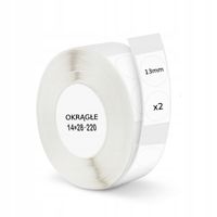 NIIMBOT Etykiety Naklejki 13mm 440szt OKRĄGŁE