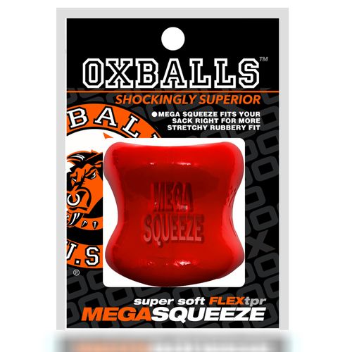 Oxballs - Mega Squeeze Ergofit Ballstretcher Red na Arena.pl