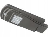 Latarnia uliczna solarna 20W+czujnik ruchu+hzmierzu+mocowanie ścienne