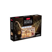 Cubic Fun Puzzle 3D Led Natural Museum Brachiozaur
