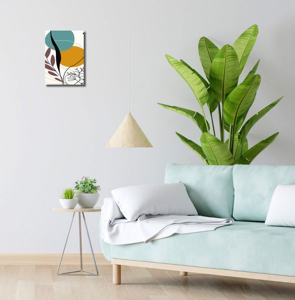 Obraz 20x30cm Geometryczny Ogród zdjęcie 2