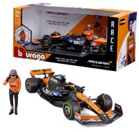 BOLID F1 McLaren MCL38 FIGURKA NORRIS 1:24 GP JAPONII 2024 BBURAGO 18-28040