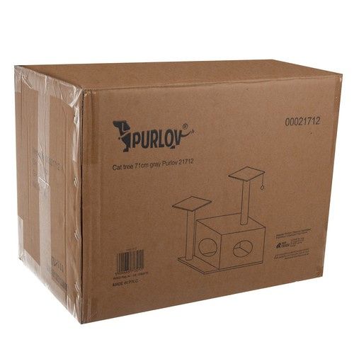 Drzewko Dla Kota 71Cm Szare Purlov 21712 na Arena.pl