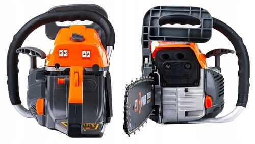 PIŁA SPALINOWA PILARKA DO DREWNA ŁAŃCUCHOWA 5,7KM +2 PROWAD +OLEJ +2x ŁAŃC. na Arena.pl