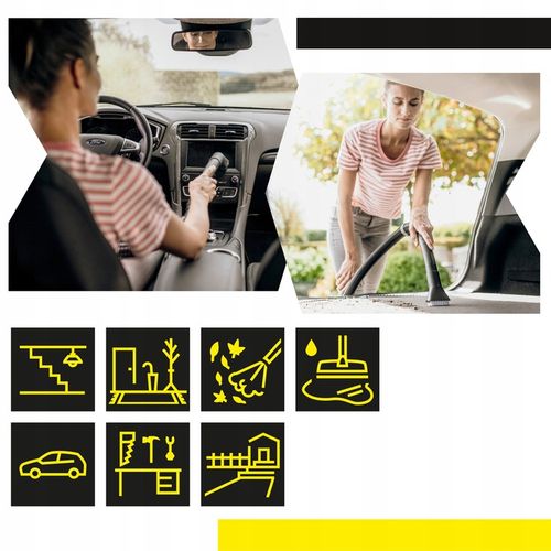 Odkurzacz uniwersalny do auta Karcher WD 3 S-17/6/20 Car 1000 W na Arena.pl