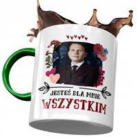 Kubek Zielony Sławomir Mentzen Xd Na Prezent Z Nadrukiem Ze Zdjęciem