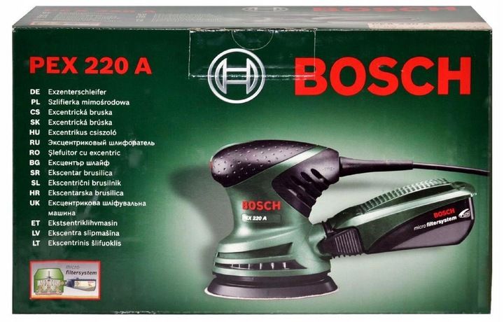 SZLIFIERKA MIMOŚRODOWA PEX 220A BOSCH zdjęcie 13