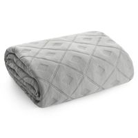 Narzuta 170X210 cm Alara6 szara pikowana mikrofibra