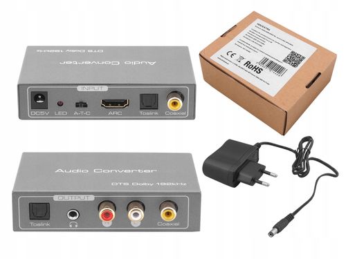 Extractor HDMI-Audio SPDIF R/L Jack ARC SPH-AE04 na Arena.pl