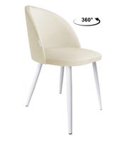 Krzesło obrotowe Colin podstawa biała MG50