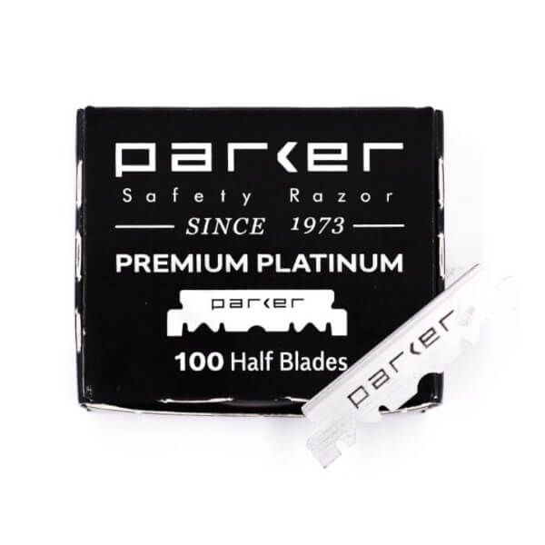 PARKER Premium Platinum Half Blades - Żyletki połówki 100 sztuk zdjęcie 1