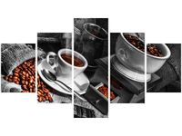 OBRAZ FILIŻANKA GORĄCEJ KAWY COFFEE