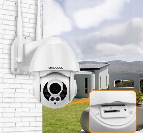 Kamera Wifi Zewnętrzna SMART 3MPx Obrotowa POLSKA APLIKACJA Śledzenie Ruchu na Arena.pl