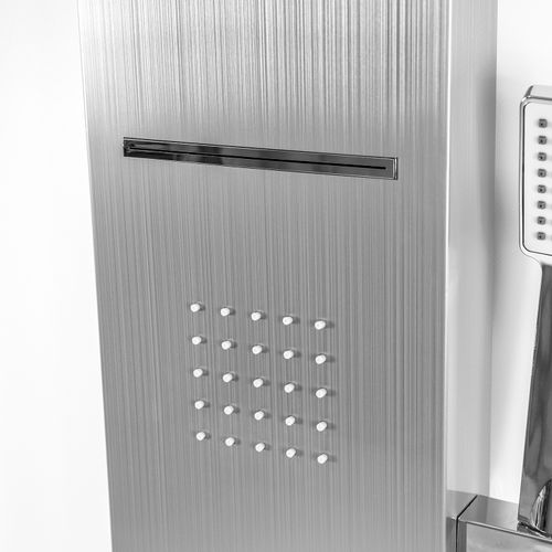 Bateria panel prysznicowy niklowany na Arena.pl