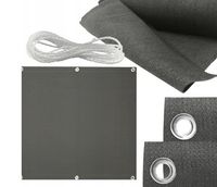 Osłona balkonowa balkon taras płot 1X6m szara