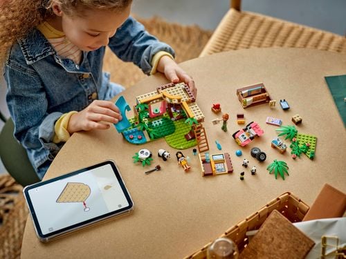 LEGO Friends Opieka nad pandami w rezerwacie 42648 - domek na drzewie na Arena.pl