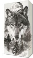 Obraz 20x40cm Wilczy Duch Lasu