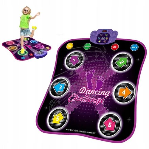 MATA DO TAŃCA INTERAKTYWNA MATA DO TAŃCA RODZIC-DZIECKO BLUETOOTH 5 TRYBY na Arena.pl
