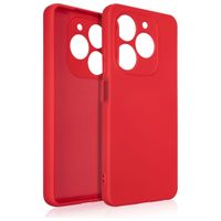 etui beline silicone infinix smart 8     czerwony