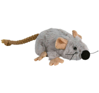 TRIXIE Myszka pluszowa z kocimiętką zabawka mysz dla kota 7 cm