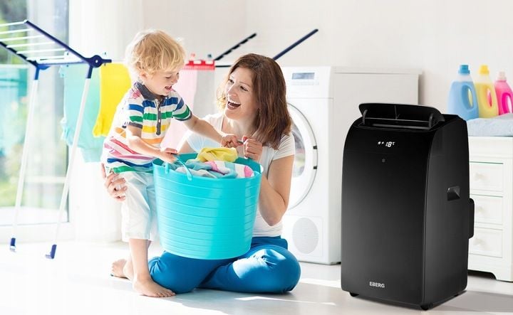 Klimatyzator przenośny ELIO 3,5kW osuszacz 40l WiFi + uszczelka ClimaLock zdjęcie 6